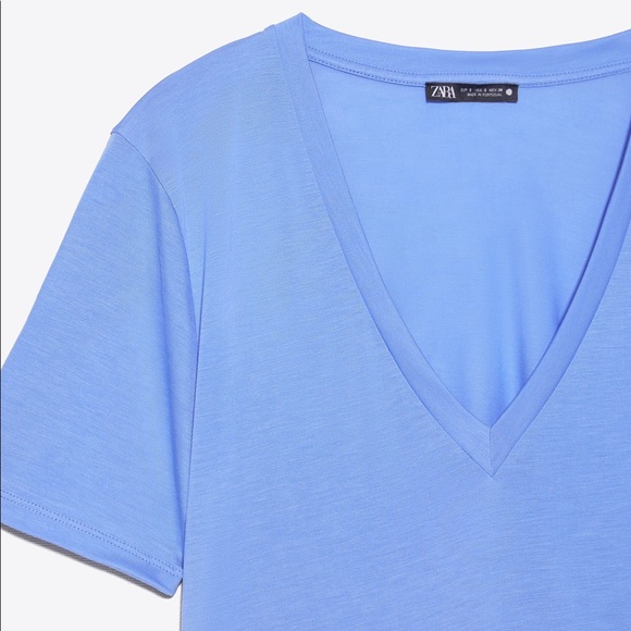 BASIC LYOCELL T-SHIRT - Picture 2 of 2